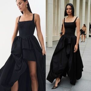 Aje Alani Gown Black maxi dress Size US 2 NEW! New with tags!